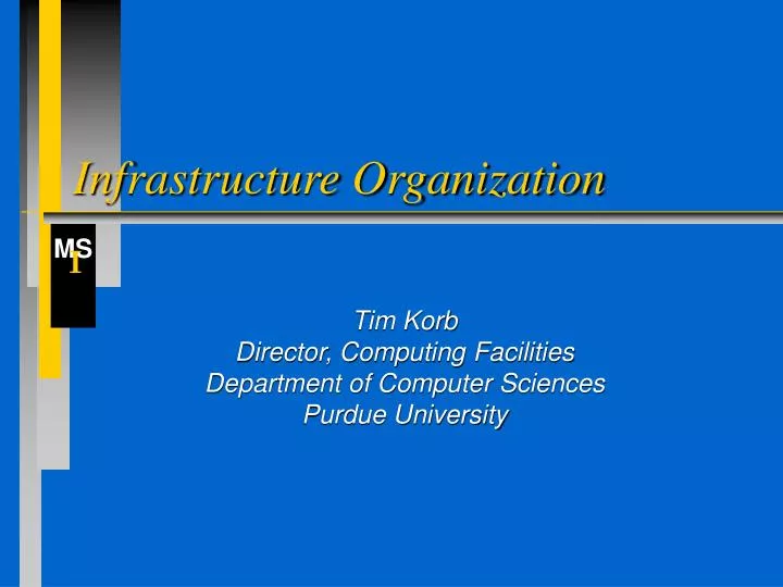 infrastructure organization