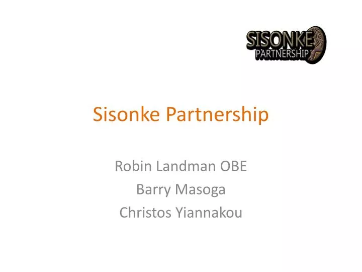 sisonke partnership