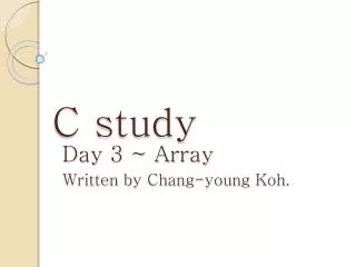 c study