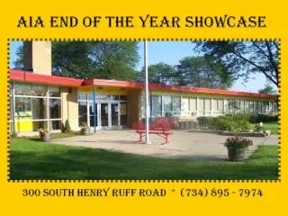 AIA END OF THE YEAR SHOWCASE