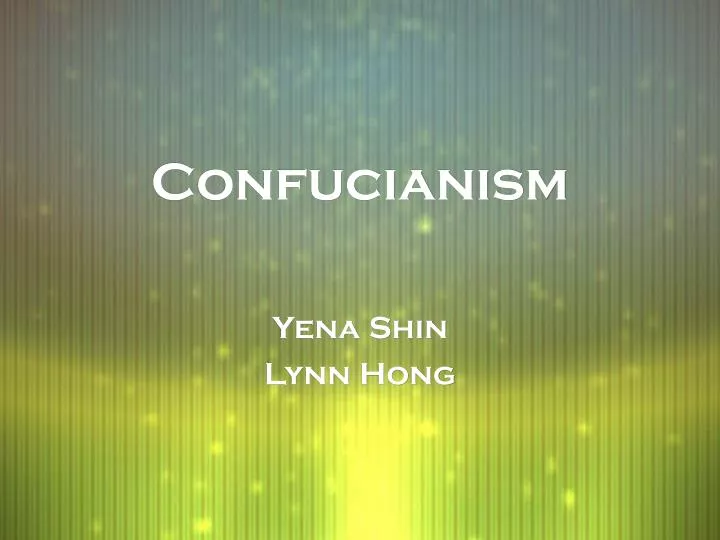 confucianism