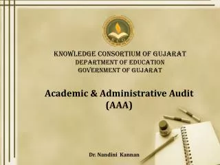 Knowledge Consortium of Gujarat Department of Education Government of Gujarat