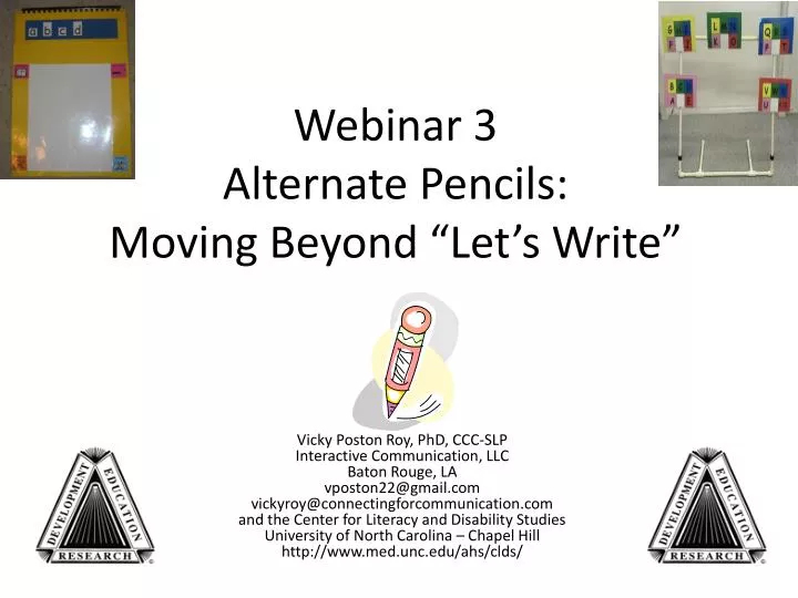 webinar 3 alternate pencils moving beyond let s write