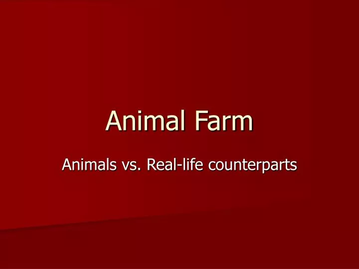 animal farm