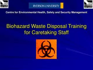 Biohazard Waste Disposal Training for Caretaking Staff