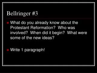 Bellringer #3