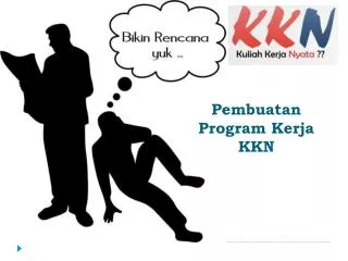 pembuatan program kerja kkn