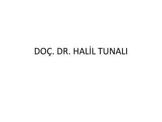 do dr hal l tunali