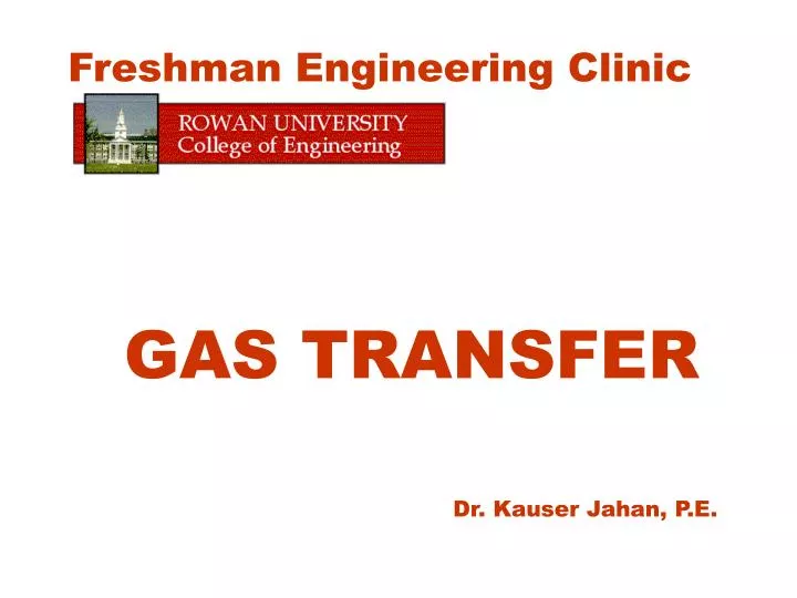 gas transfer