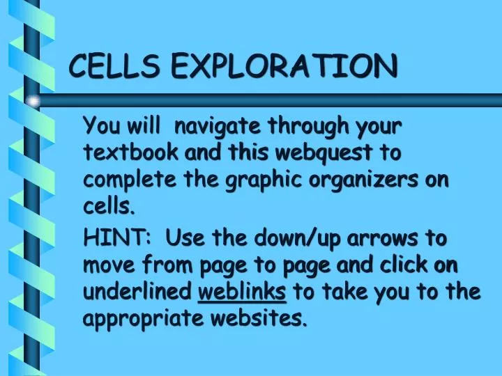 cells exploration