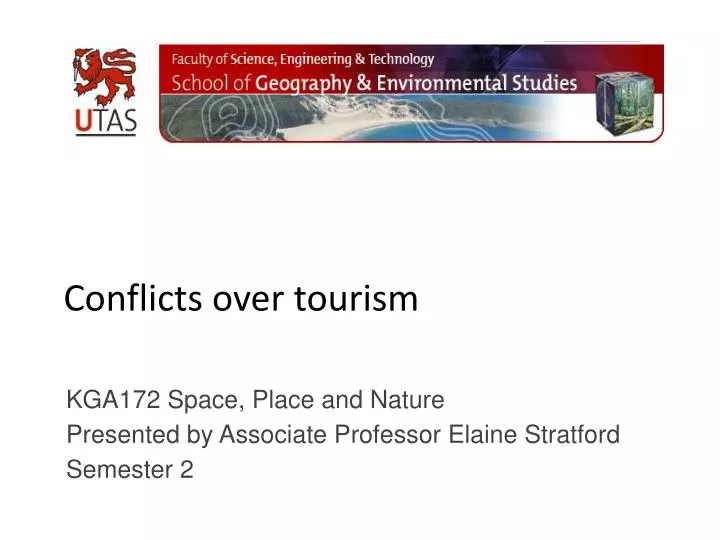 conflicts over tourism