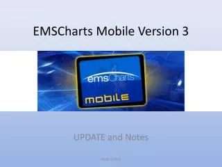 EMSCharts Mobile Version 3