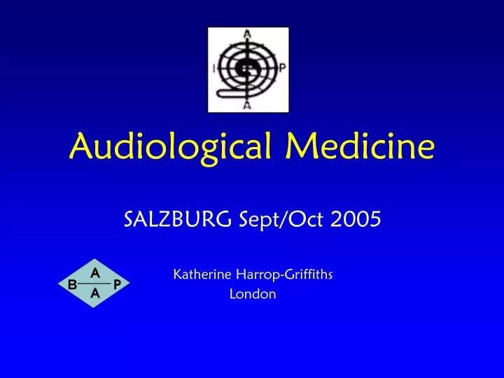 audiological medicine