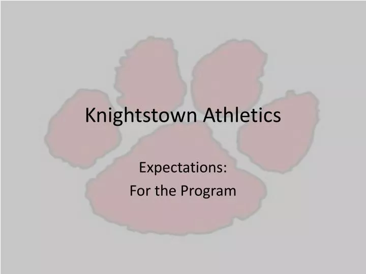 knightstown athletics