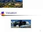 Valuation - slide 1