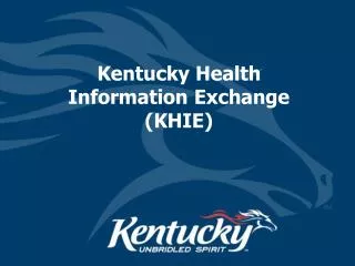 kentucky health information exchange khie