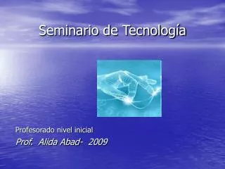 seminario de tecnolog a