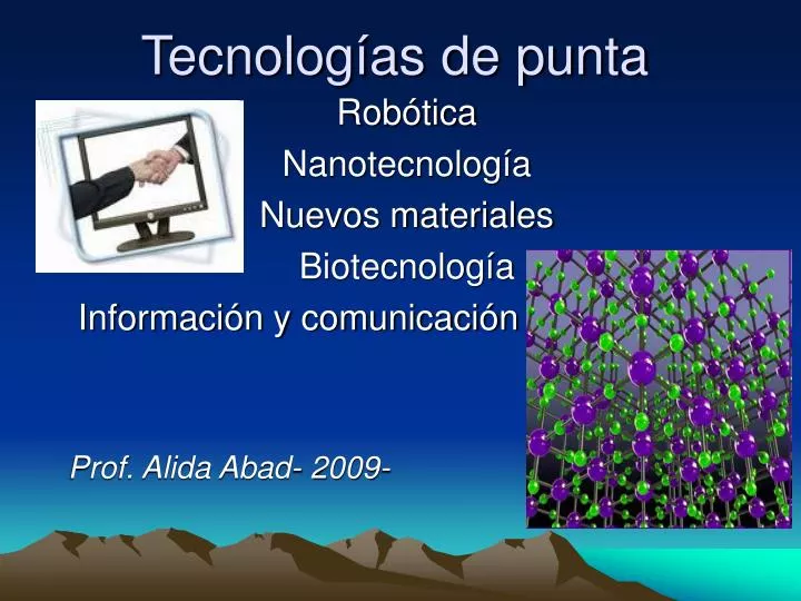 tecnolog as de punta