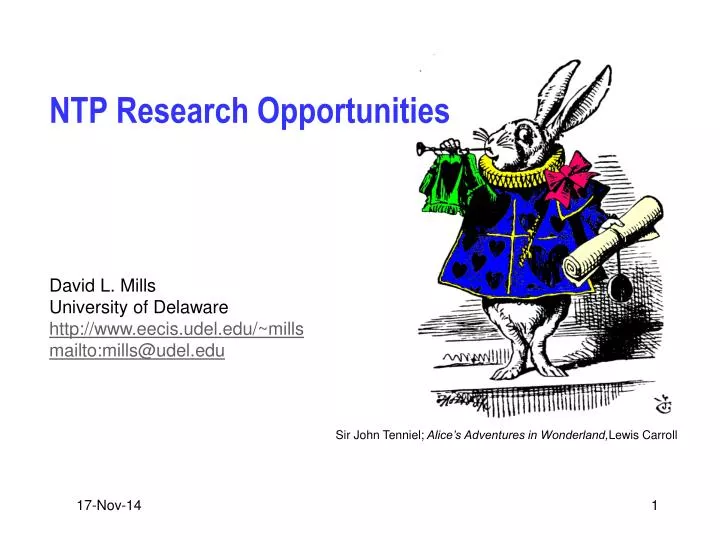 ntp research opportunities
