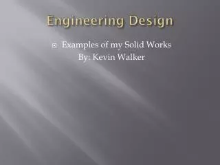 Engineering Design