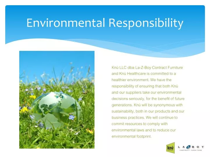 environmental responsibility