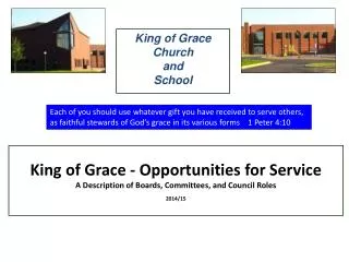 King of Grace Church and School