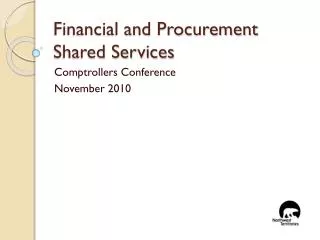 Financial and Procurement Shared Services