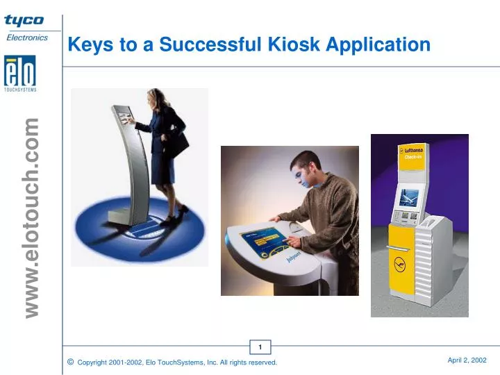 keys to a successful kiosk application