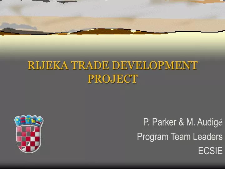 rijeka trade development project