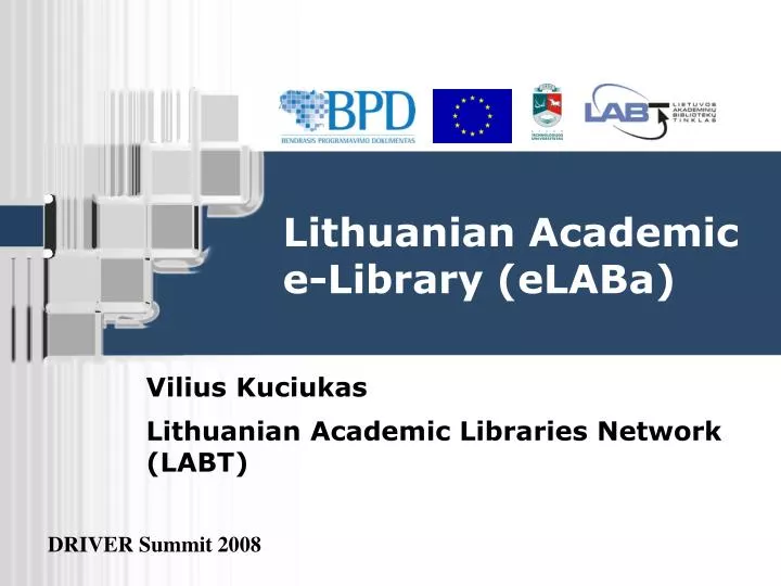 lithuanian academic e library elaba