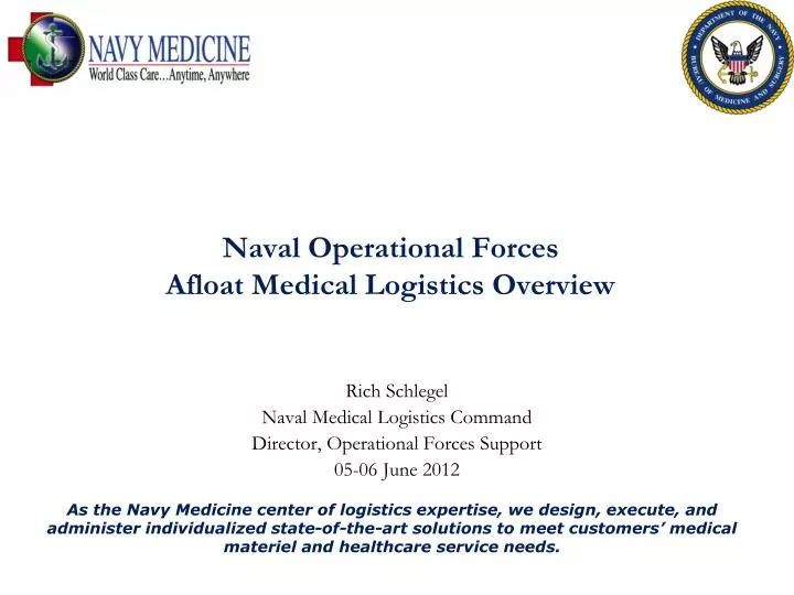 naval operational forces afloat medical logistics overview