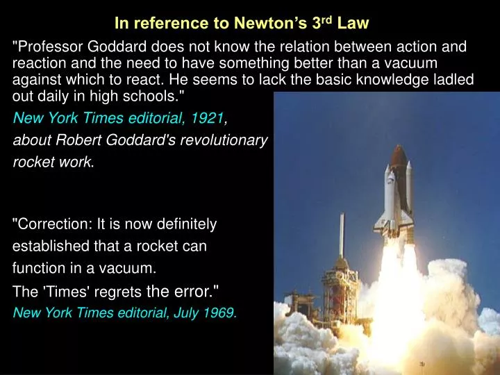 in reference to newton s 3 rd law