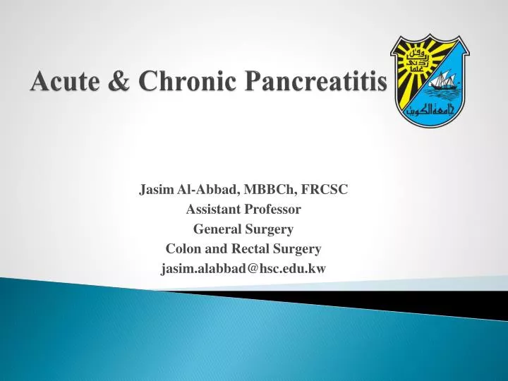 acute chronic pancreatitis