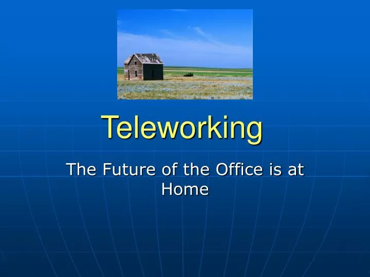 teleworking