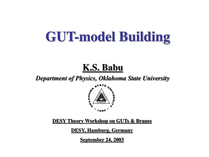 gut model building