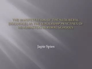 Japie Spies
