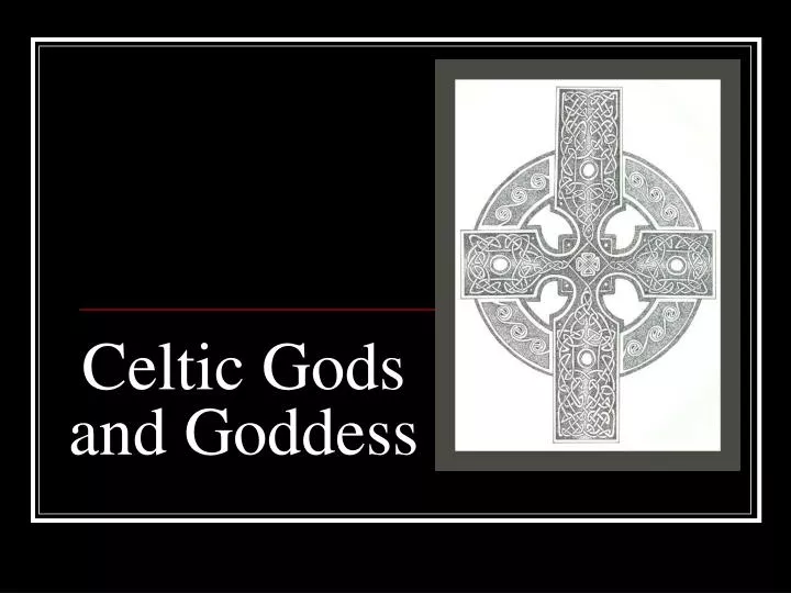 celtic gods and goddess