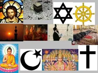 What symbols did you notice that were Christian symbols?