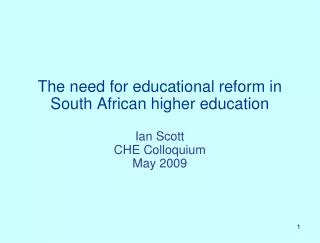 Inter-related drivers for improving graduate output and outcomes in South Africa