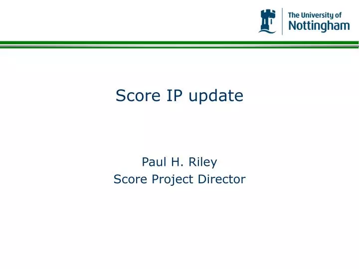 score ip update