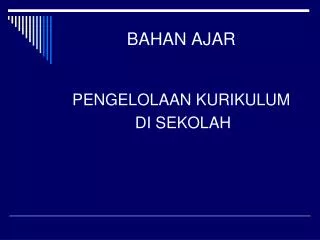 bahan ajar