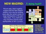 Is the New Madrid Seismic Zone a Dying Fault? Insights from Recent Geological Data - slide 1