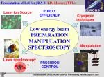 Laser Ion Source - slide 1