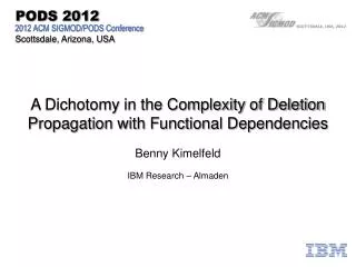 A Dichotomy in the Complexity of Deletion Propagation with Functional Dependencies