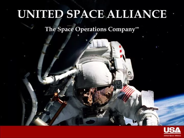 united space alliance the space operations company sm