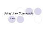 Mastering Linux Shell Commands: Syntax, Permissions, and File Management - slide 1