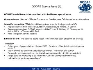 GODAE Special Issue (1)