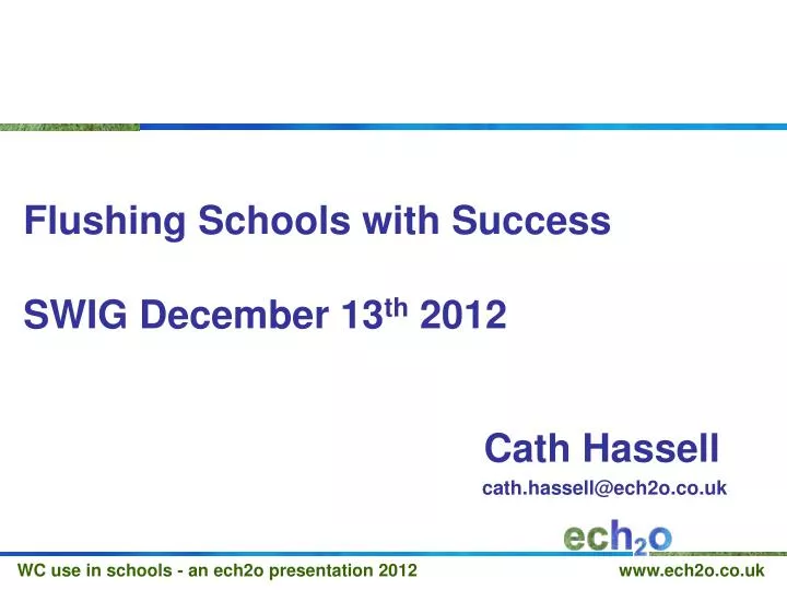 flushing schools with success swig december 13 th 2012