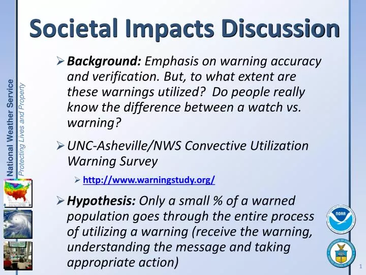 societal impacts discussion