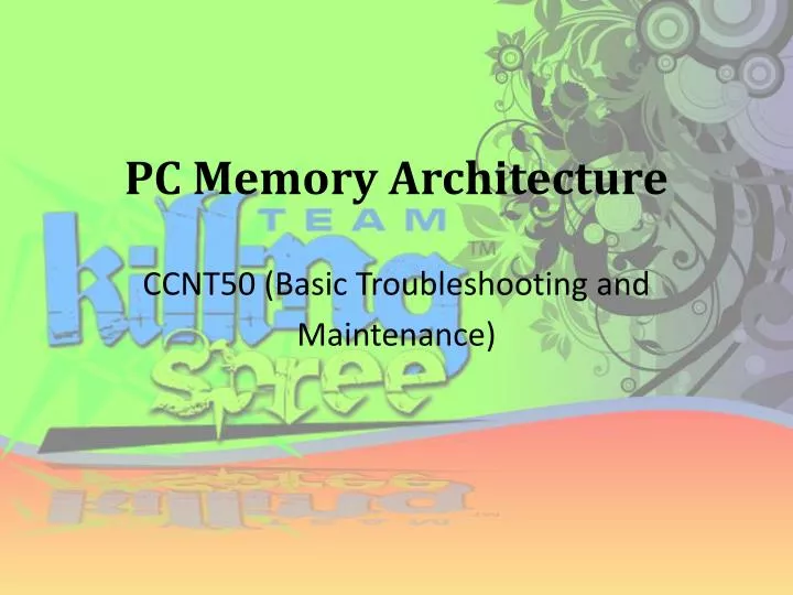 pc memory architecture
